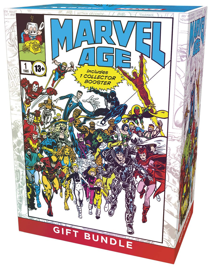 MTG Marvel Super Heroes Gift Bundle box angled view (English)