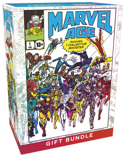 MTG Marvel Super Heroes Gift Bundle box angled side view (English)