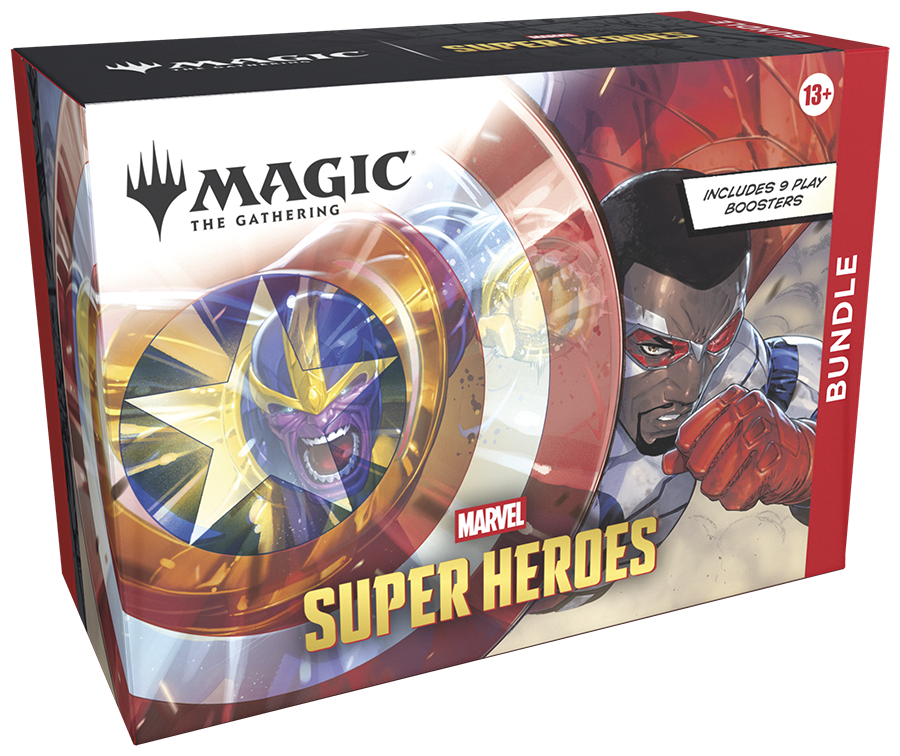 MTG Marvel Super Heroes Bundle box front (English)